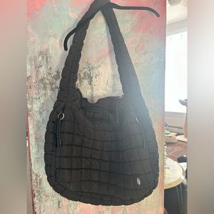FreePeople movement Quilted Off the Shoulder Caryall